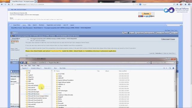Arduino Programming with Visual Micro for Atmel Studio 6.1 - Install Demo смотреть онлайн