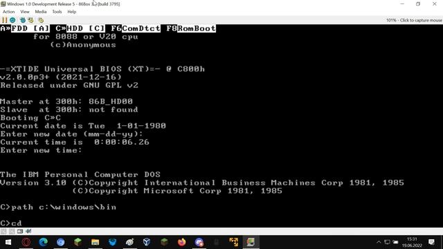 Windows 1.0 Development Release 5 | Instalacje systemów na 86Box/PCEM #1 смотреть онлайн