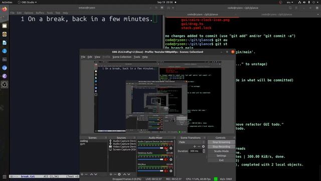 Glance Livestream #2 - Haskell Coding смотреть онлайн