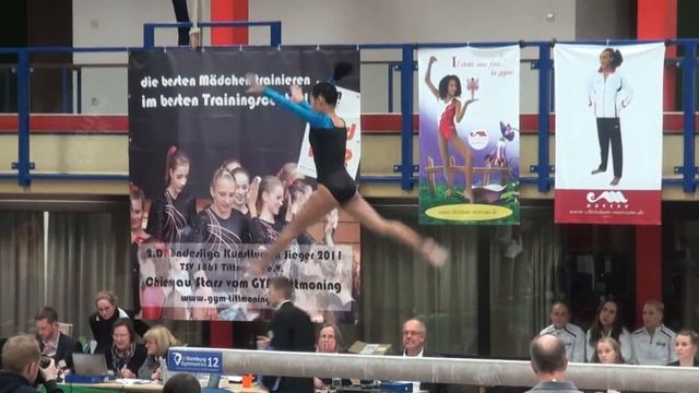 Hamburg Gymnastics 2012 Leah Mac Moyle USA Bb смотреть онлайн
