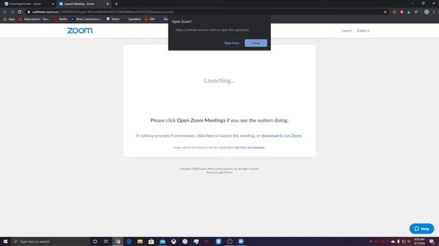 How To Open a Zoom Meeting on the Desktop App смотреть онлайн