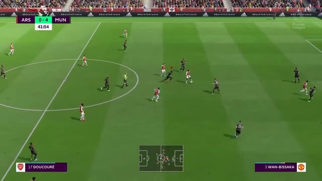 FIFA 20: Arsenal vs Man Utd смотреть онлайн