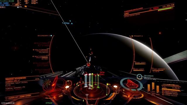 FirePro W5100 - Elite Dangerous - 1080p, Medium смотреть онлайн
