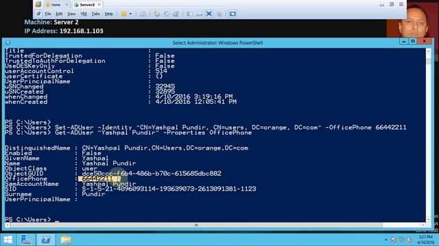 Powershell User Management Part-4 Set-Aduser (English) смотреть онлайн
