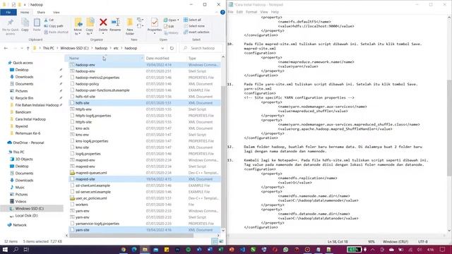 Tutorial Install dan Konfigurasi Hadoop di Windows 10 смотреть онлайн