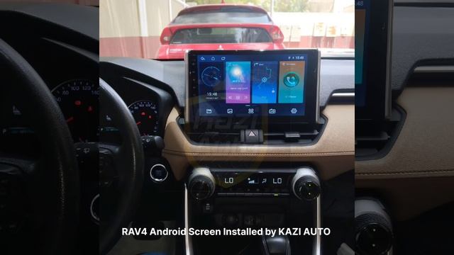 TOYOTA RAV4 ANDROID SCREEN INSTALLATION | KAZI AUTO | смотреть онлайн