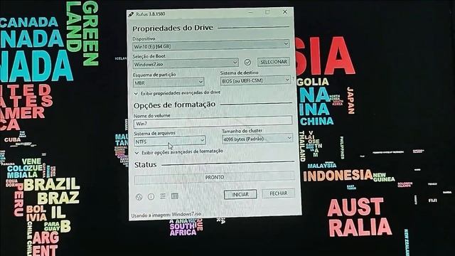 Como criar um pendrive bootável com Windows 7 - Rufus смотреть онлайн