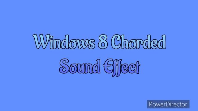 Windows 8 Chorded Sound Effect For 30 Secs смотреть онлайн