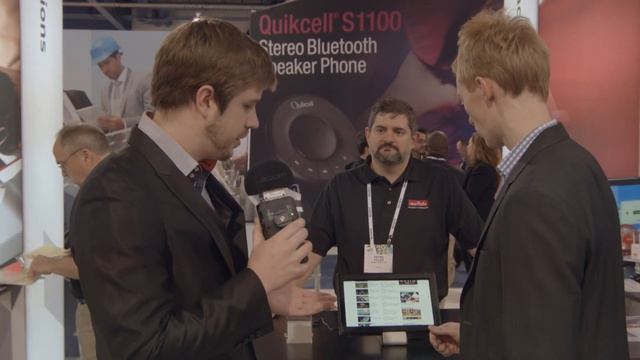 Touchless Mobile Device Control by Ellipticlabs - CES 2014 смотреть онлайн