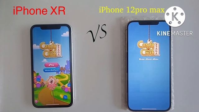 iPhone 12 pro max vs iPhone XR || Speed Test смотреть онлайн
