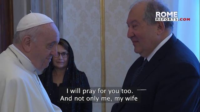 President of Armenia asks for Vatican aid in returning prisoners of war смотреть онлайн
