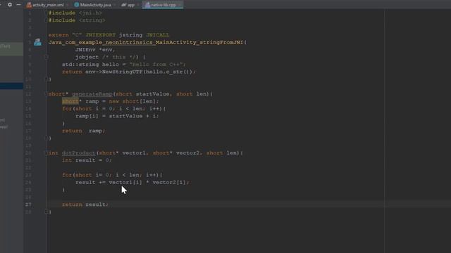 Getting Started with Neon Intrinsics on Android смотреть онлайн
