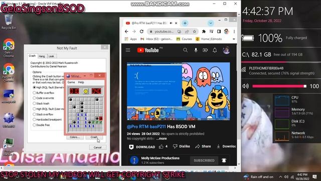 @ChayaPhakSaengjanMainChannel has BSOD VM (Windows 8.1) смотреть онлайн