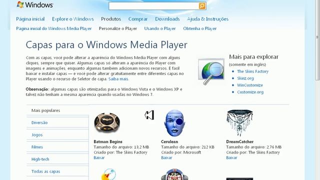 Como Colocar Skins No Windows Media Player смотреть онлайн