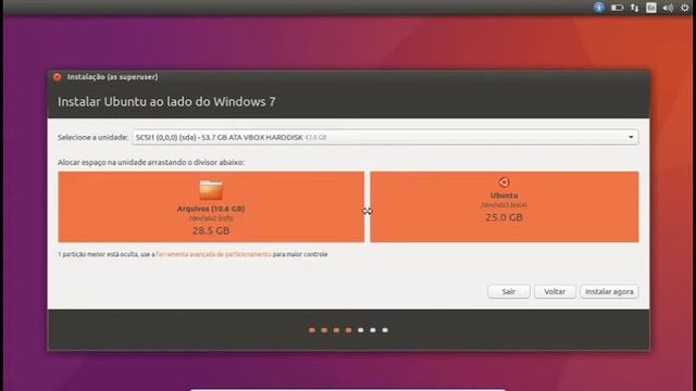 Aula 05 - Instalação do Ubuntu 16.04 em dual-boot com Windows смотреть онлайн