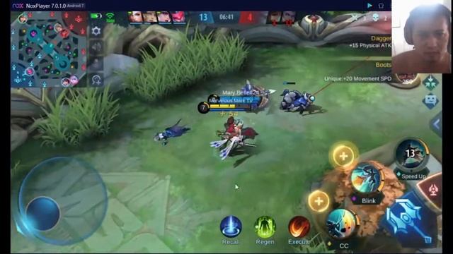 Mobile Legends: Zilong via nox player on Windows 10 смотреть онлайн