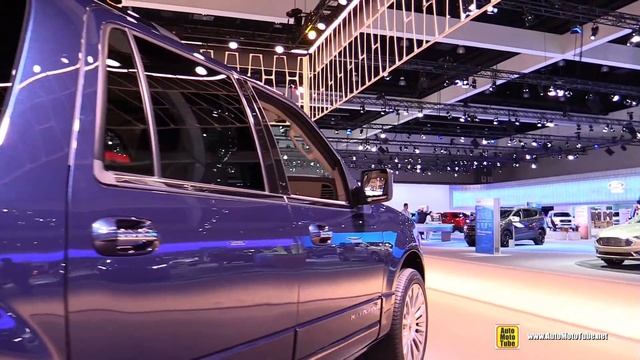 2017 Lincoln Navigator Select - Exterior and Interior Walkaround - 2016 LA Auto Show смотреть онлайн