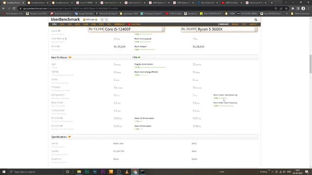 CPU prices down 🤑 : Budget Gaming CPU ? Intel i5-12400f ,R5 3600 ,3600X, 5600X , 11400f Benchmarks смотреть онлайн