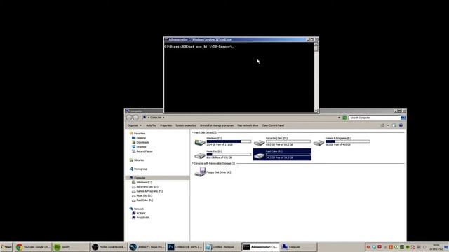 How to add a network drive to your local PC - Net Use [HD] смотреть онлайн