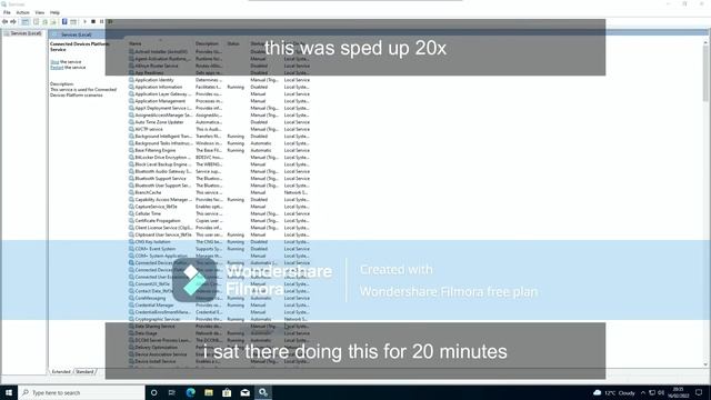 windows 10 what happens if we disable all running services смотреть онлайн