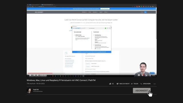 Windows, Mac, Linux und Raspberry Pi fernsteuern mit VNC Connect | PathTM смотреть онлайн