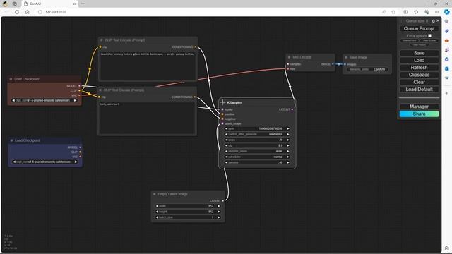 ComfyUI StableDiffusion 安裝示範 смотреть онлайн