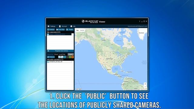 BLACKVUE CLOUD VIEWER TUTORIAL: My Live Cam, Public Cam смотреть онлайн