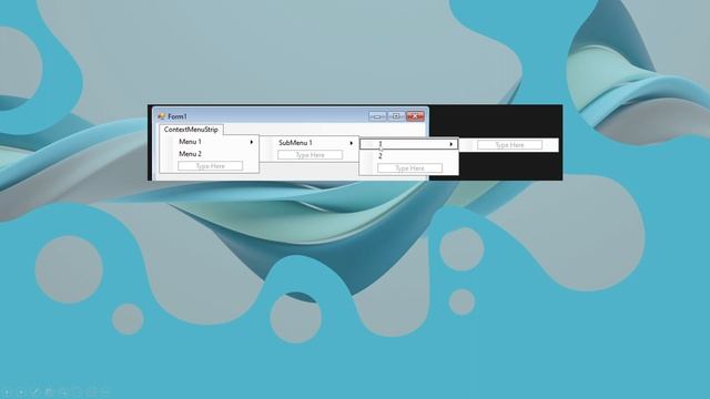 ContextMenuStrip - C# Windows Forms Controls смотреть онлайн