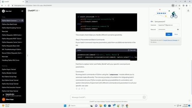 python run batch command смотреть онлайн