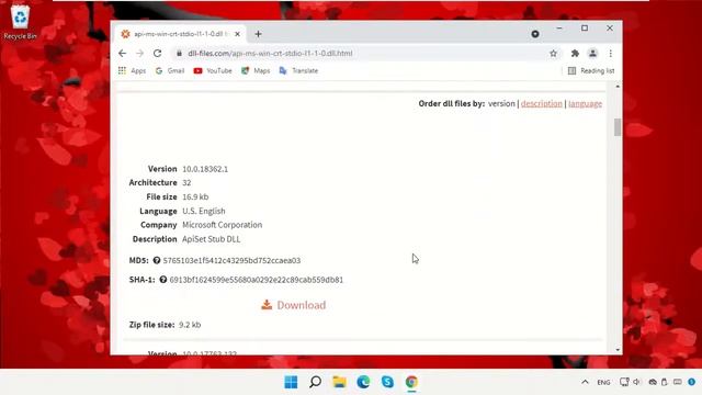 api-ms-win-crt-stdio-l1-1-0.dll Íoslódáil do Windows 11 смотреть онлайн