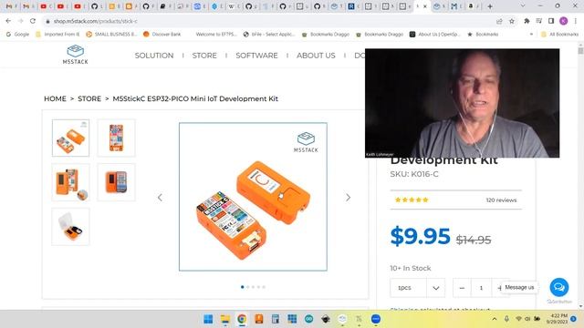 Testing ESPNow on an ESP8266 and a M5Stack Stick C смотреть онлайн