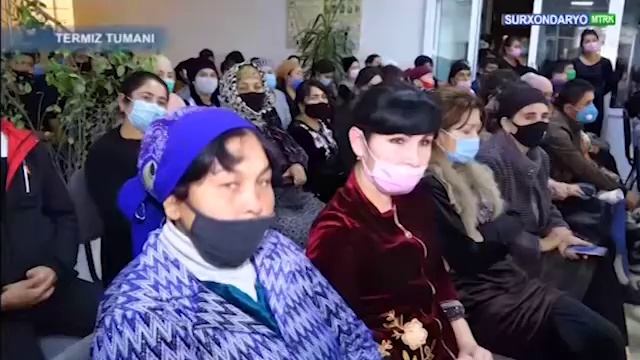 Термиз туманида вилоят ИИБ бошлиғининг ёшлар ва аёллар билан учрашуви ташкил этилди смотреть онлайн