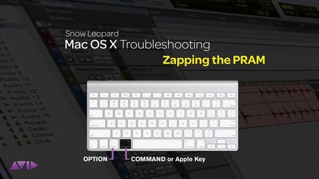 Zapping PRAM - Mac OS X 10.6 - Troubleshooting Pro Tools® смотреть онлайн