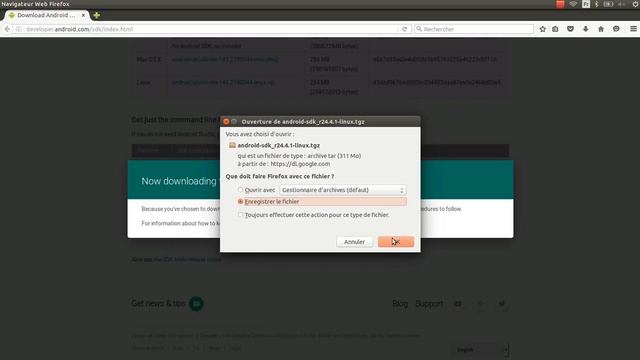 Téléchargement du SDK et du NDK Android смотреть онлайн