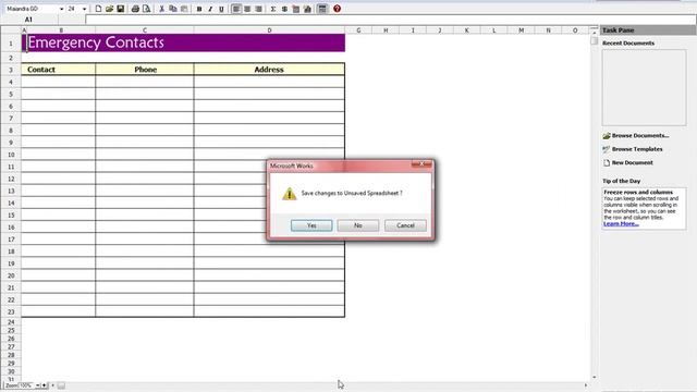 Episode 041 Microsoft Works Spreadsheet and Calendar смотреть онлайн