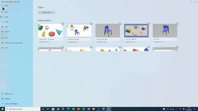 Windows Applications - How to Edit a Saved 3D Model in Paint 3D смотреть онлайн