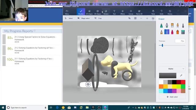 Microsoft Paint VS. Windows Paint3D смотреть онлайн