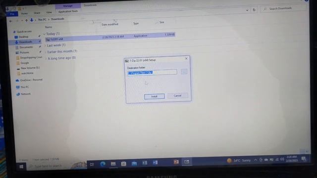 How to Install 7 Zip Downloader ( Easy Methoad) смотреть онлайн