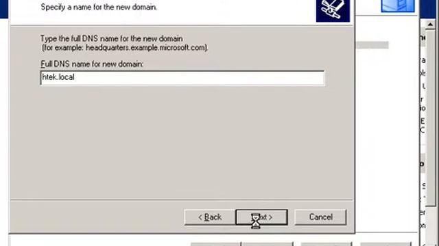 Creating your first server: Windows Server 2003 Domain Controller смотреть онлайн