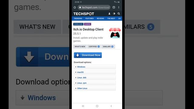 How To Download Itch.io In Android! No Fake!😭🔪💞!