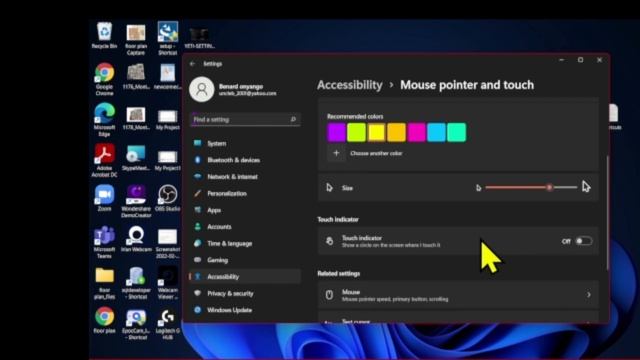 Change Mouse and Highlight Cursor Windows 11 смотреть онлайн