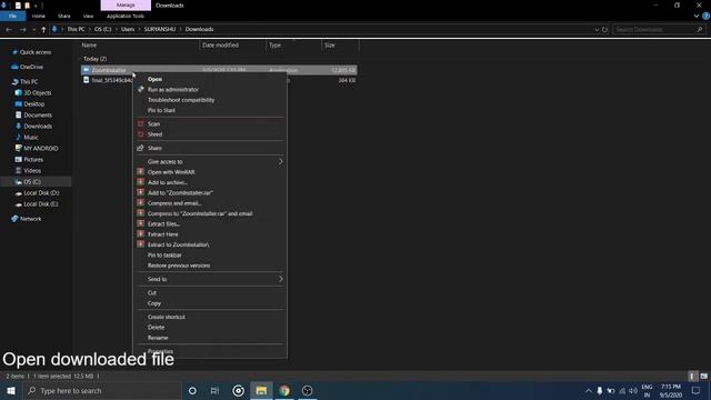 How to install Zoom meeting in Windows 10-8.1-8-7 смотреть онлайн