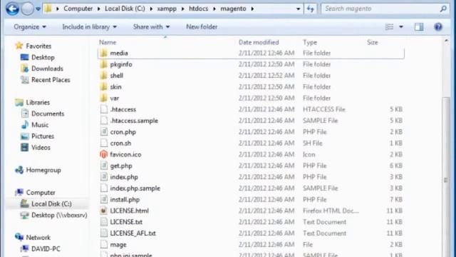 How to install Magento for Windows XAMPP Apache смотреть онлайн
