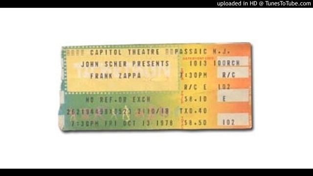 Frank Zappa - Yellow Snow Suite, Capitol Theatre, Passaic, NJ, October 13th, 1978 (early show) смотреть онлайн