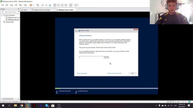 1.1 Instalación de Windows Server 2016 Datacenter (Experiencia de escritorio) смотреть онлайн