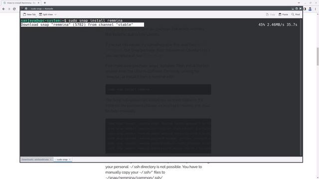How to install a RDP client in Linux - Ubuntu 22.04 смотреть онлайн