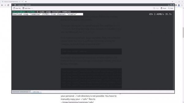 How to install a RDP client in Linux - Ubuntu 22.04