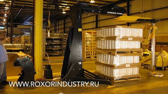 Полуавтоматический паллетоупаковщик Cobra III Haloila, Финляндия смотреть онлайн