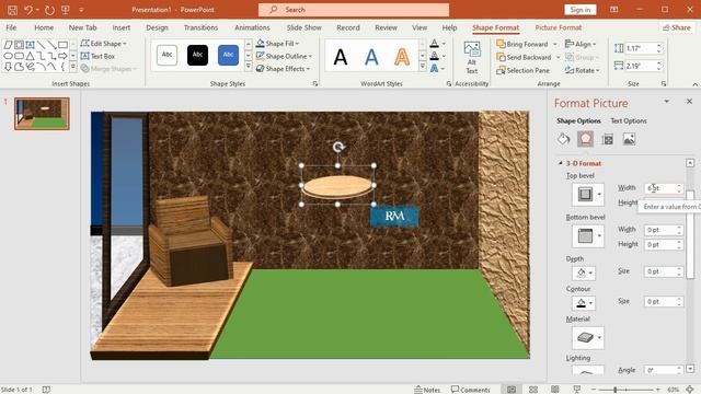 Backyard Design in Microsoft PowerPoint 2021 смотреть онлайн
