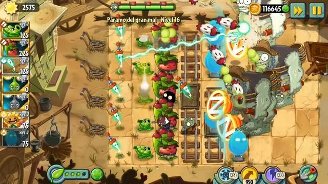 TIRAGUISANTES EN ZONA DEL INFINITO - Plants vs Zombies 2 смотреть онлайн